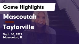 Mascoutah  vs Taylorville  Game Highlights - Sept. 30, 2022