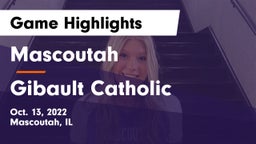 Mascoutah  vs Gibault Catholic  Game Highlights - Oct. 13, 2022