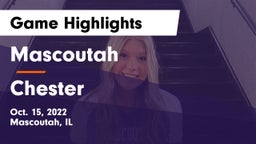 Mascoutah  vs Chester  Game Highlights - Oct. 15, 2022