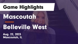 Mascoutah  vs Belleville West  Game Highlights - Aug. 22, 2023