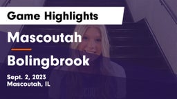 Mascoutah  vs Bolingbrook  Game Highlights - Sept. 2, 2023
