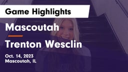 Mascoutah  vs Trenton Wesclin  Game Highlights - Oct. 14, 2023