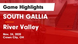 SOUTH GALLIA  vs River Valley  Game Highlights - Nov. 24, 2020