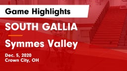 SOUTH GALLIA  vs Symmes Valley Game Highlights - Dec. 5, 2020