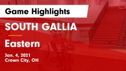 SOUTH GALLIA  vs Eastern  Game Highlights - Jan. 4, 2021