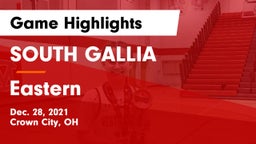 SOUTH GALLIA  vs Eastern Game Highlights - Dec. 28, 2021
