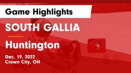 SOUTH GALLIA  vs Huntington  Game Highlights - Dec. 19, 2022