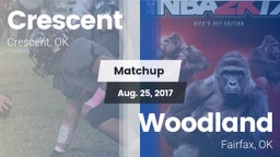 Matchup: Crescent  vs. Woodland  2017