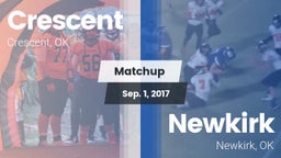 Matchup: Crescent  vs. Newkirk  2017