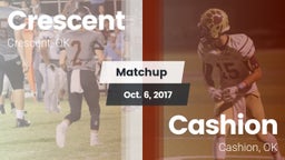 Matchup: Crescent  vs. Cashion  2017