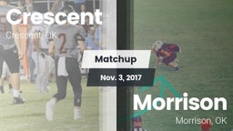 Matchup: Crescent  vs. Morrison  2017
