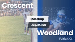 Matchup: Crescent  vs. Woodland  2018