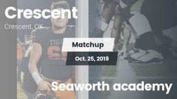 Matchup: Crescent  vs. Seaworth academy 2019