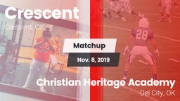 Matchup: Crescent  vs. Christian Heritage Academy 2019