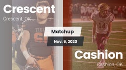 Matchup: Crescent  vs. Cashion  2020