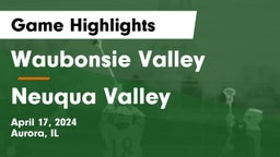 Waubonsie Valley  vs Neuqua Valley  Game Highlights - April 17, 2024