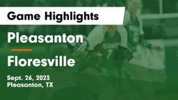 Pleasanton  vs Floresville  Game Highlights - Sept. 26, 2023