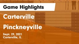 Carterville  vs Pinckneyville  Game Highlights - Sept. 29, 2021