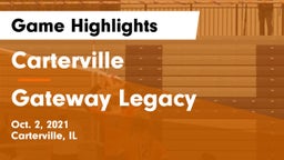 Carterville  vs Gateway Legacy Game Highlights - Oct. 2, 2021