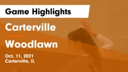 Carterville  vs Woodlawn Game Highlights - Oct. 11, 2021