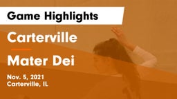 Carterville  vs Mater Dei Game Highlights - Nov. 5, 2021