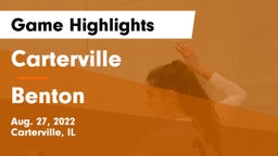 Carterville  vs Benton  Game Highlights - Aug. 27, 2022