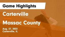 Carterville  vs Massac County Game Highlights - Aug. 27, 2022