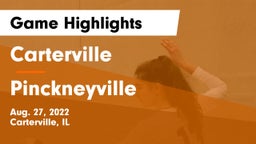 Carterville  vs Pinckneyville  Game Highlights - Aug. 27, 2022