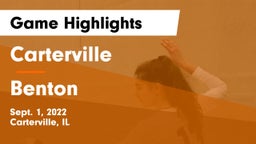 Carterville  vs Benton  Game Highlights - Sept. 1, 2022