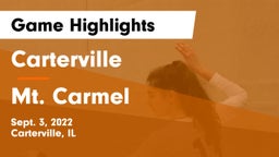 Carterville  vs Mt. Carmel  Game Highlights - Sept. 3, 2022
