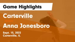 Carterville  vs Anna Jonesboro Game Highlights - Sept. 15, 2022