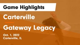 Carterville  vs Gateway Legacy Game Highlights - Oct. 1, 2022