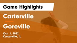 Carterville  vs Goreville  Game Highlights - Oct. 1, 2022
