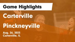 Carterville  vs Pinckneyville  Game Highlights - Aug. 26, 2023