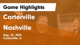 Carterville  vs Nashville Game Highlights - Aug. 26, 2023