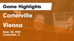 Carterville  vs Vienna Game Highlights - Sept. 30, 2023