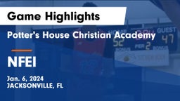 Potter's House Christian Academy vs NFEI Game Highlights - Jan. 6, 2024