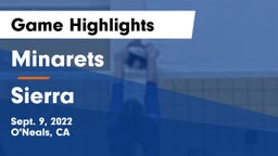 Minarets  vs Sierra  Game Highlights - Sept. 9, 2022