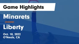 Minarets  vs Liberty  Game Highlights - Oct. 18, 2022