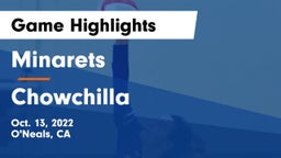 Minarets  vs Chowchilla  Game Highlights - Oct. 13, 2022