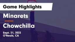 Minarets  vs Chowchilla  Game Highlights - Sept. 21, 2023