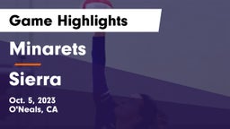 Minarets  vs Sierra  Game Highlights - Oct. 5, 2023