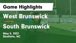 West Brunswick  vs South Brunswick  Game Highlights - May 5, 2022