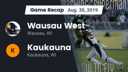 Recap: Wausau West  vs. Kaukauna  2019