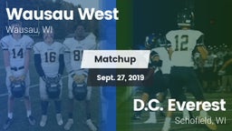 Matchup: Wausau   vs. D.C. Everest  2019
