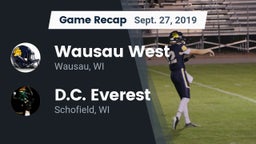 Recap: Wausau West  vs. D.C. Everest  2019