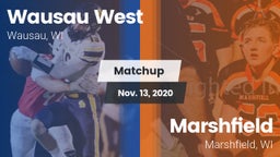 Matchup: Wausau   vs. Marshfield  2020