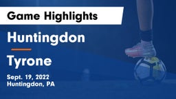 Huntingdon  vs Tyrone  Game Highlights - Sept. 19, 2022