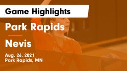Park Rapids  vs Nevis  Game Highlights - Aug. 26, 2021