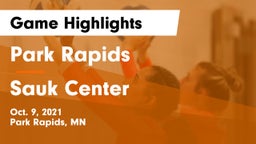 Park Rapids  vs Sauk Center Game Highlights - Oct. 9, 2021